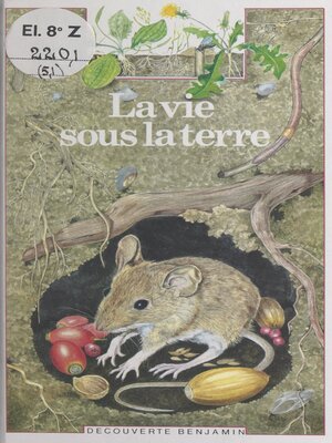 cover image of La vie sous la terre